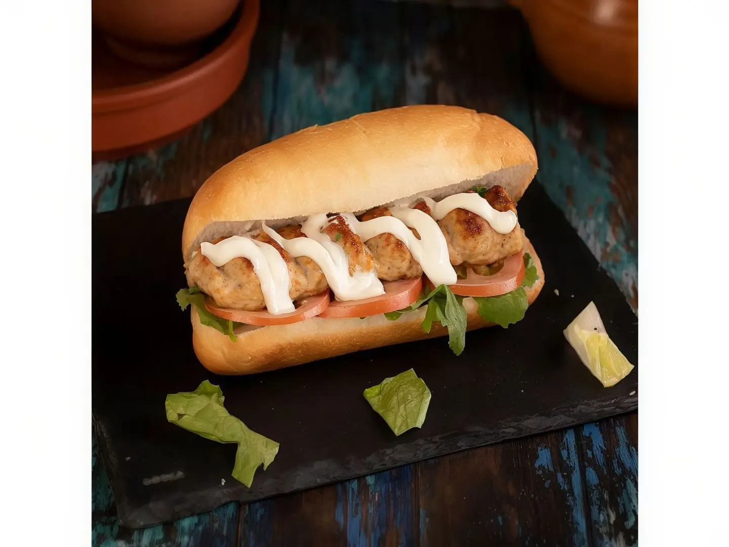 Chicken Kofta Sandwich