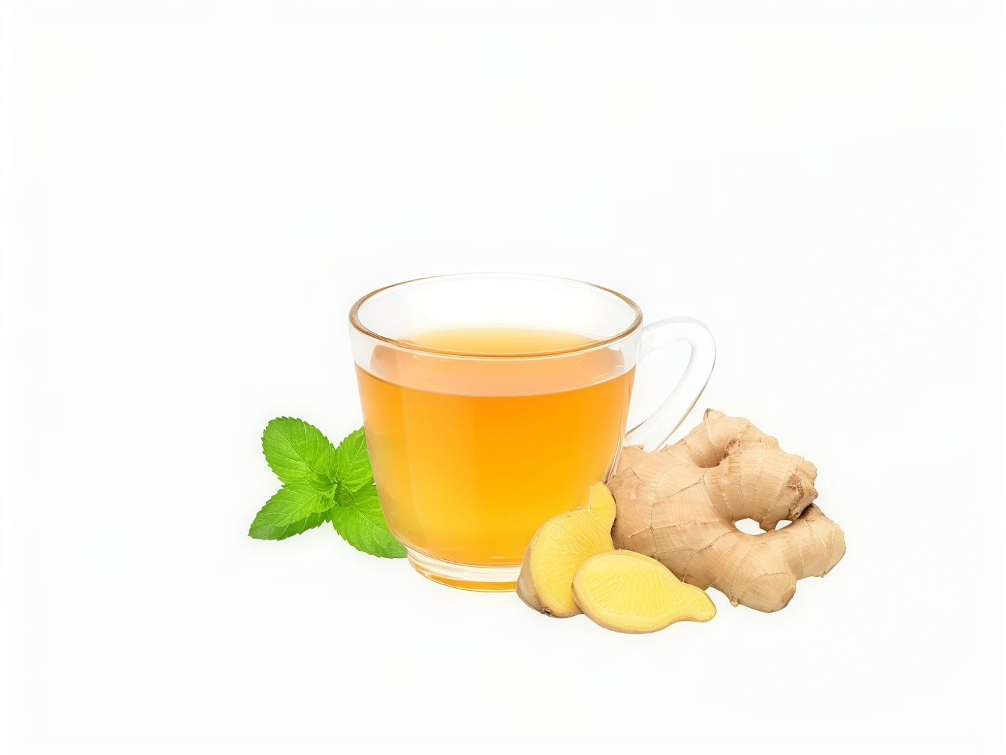 Healthy Tea Ginger With Lemon