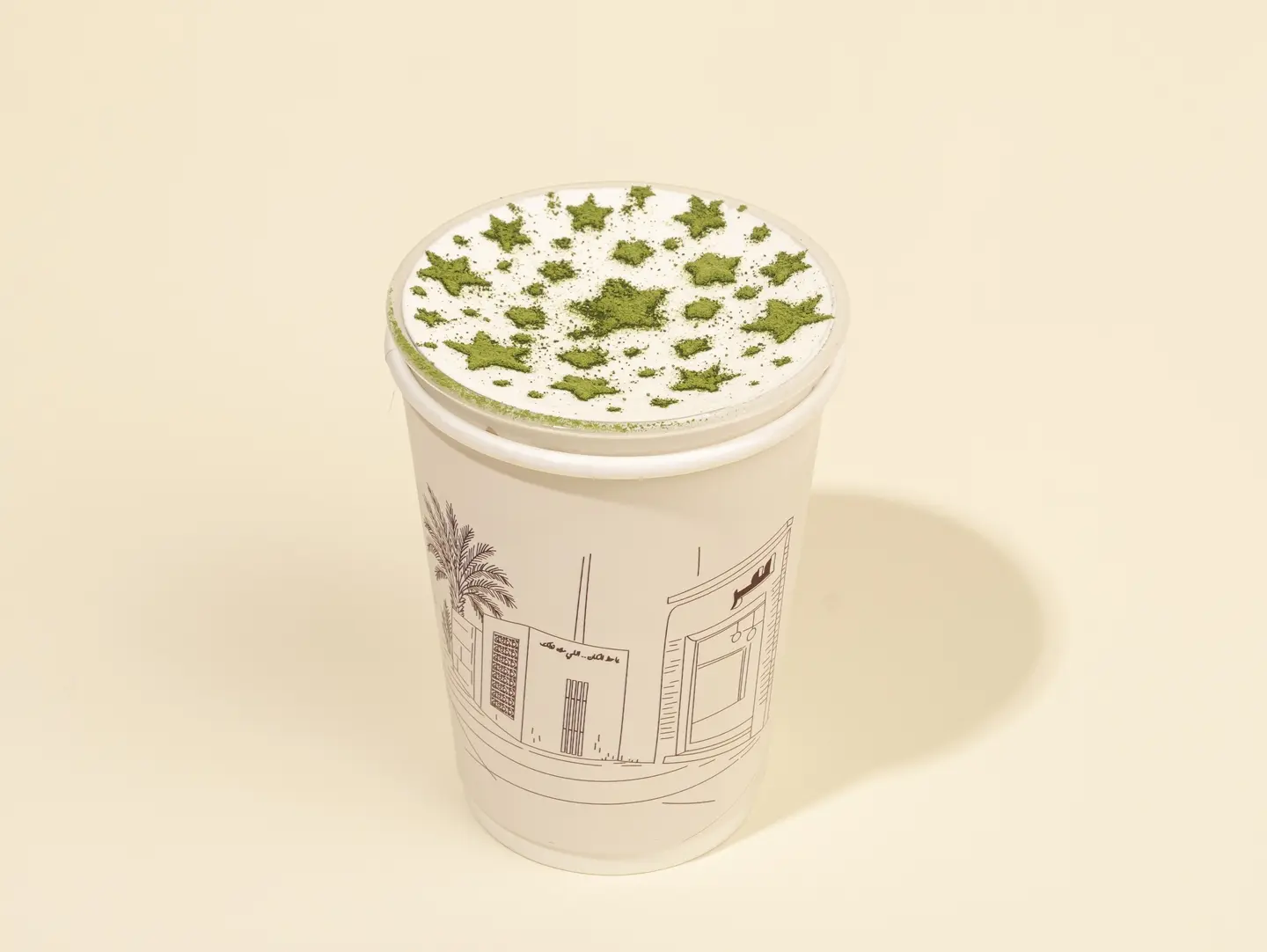 ماتشا الكريم كراميل