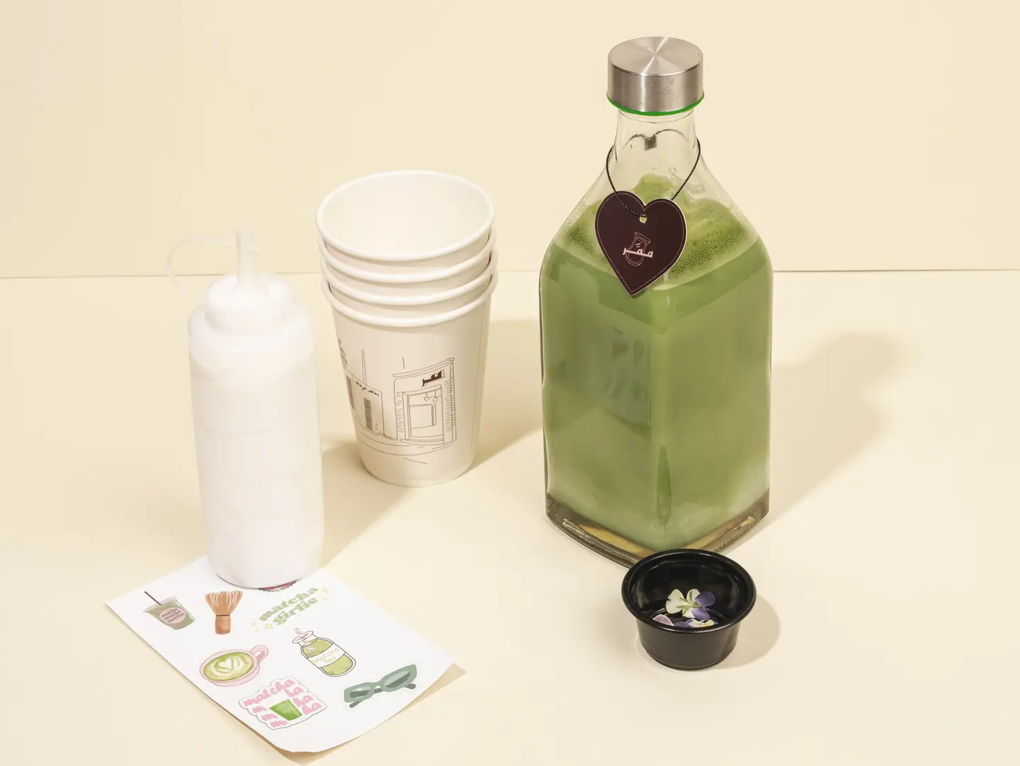 ماتشا الفانيلا للجمعات