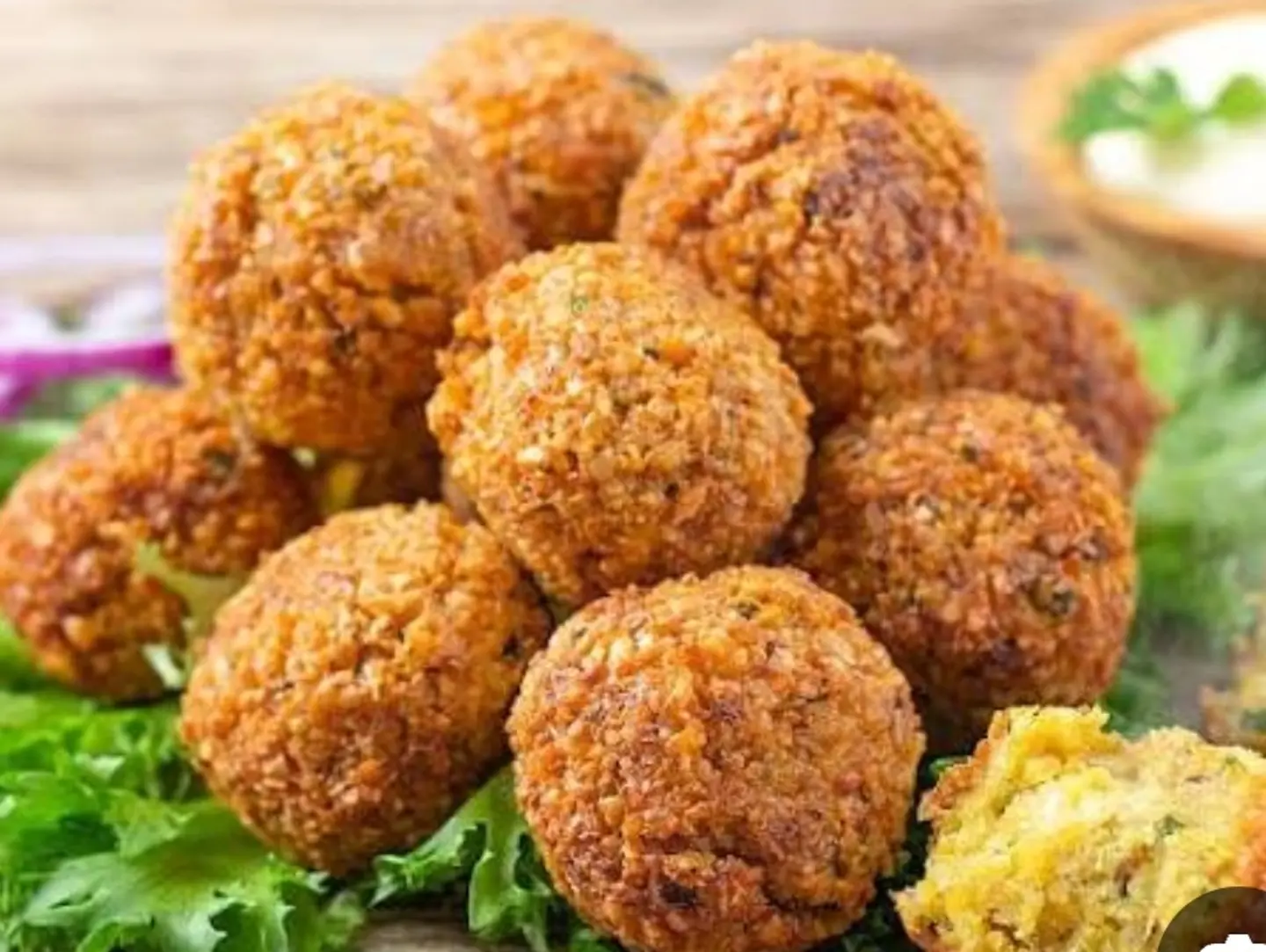 صحن فلافل 10 حبه