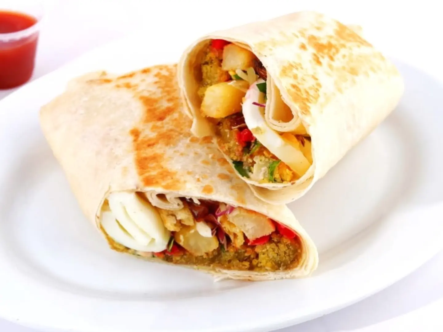 سندوتش فلافل فطيره صاج