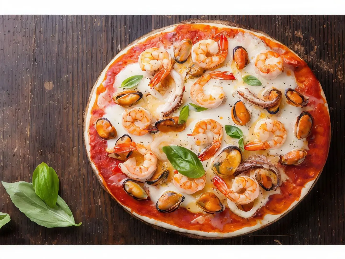 Seafood Pizza
