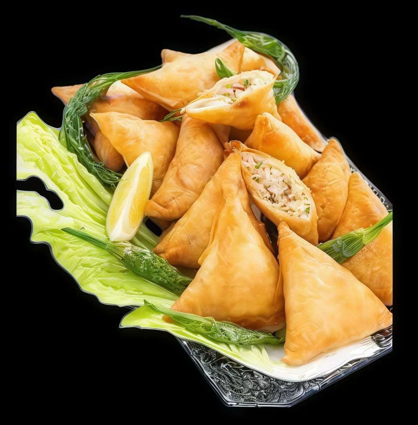 سمبوسة دجاج القطعة