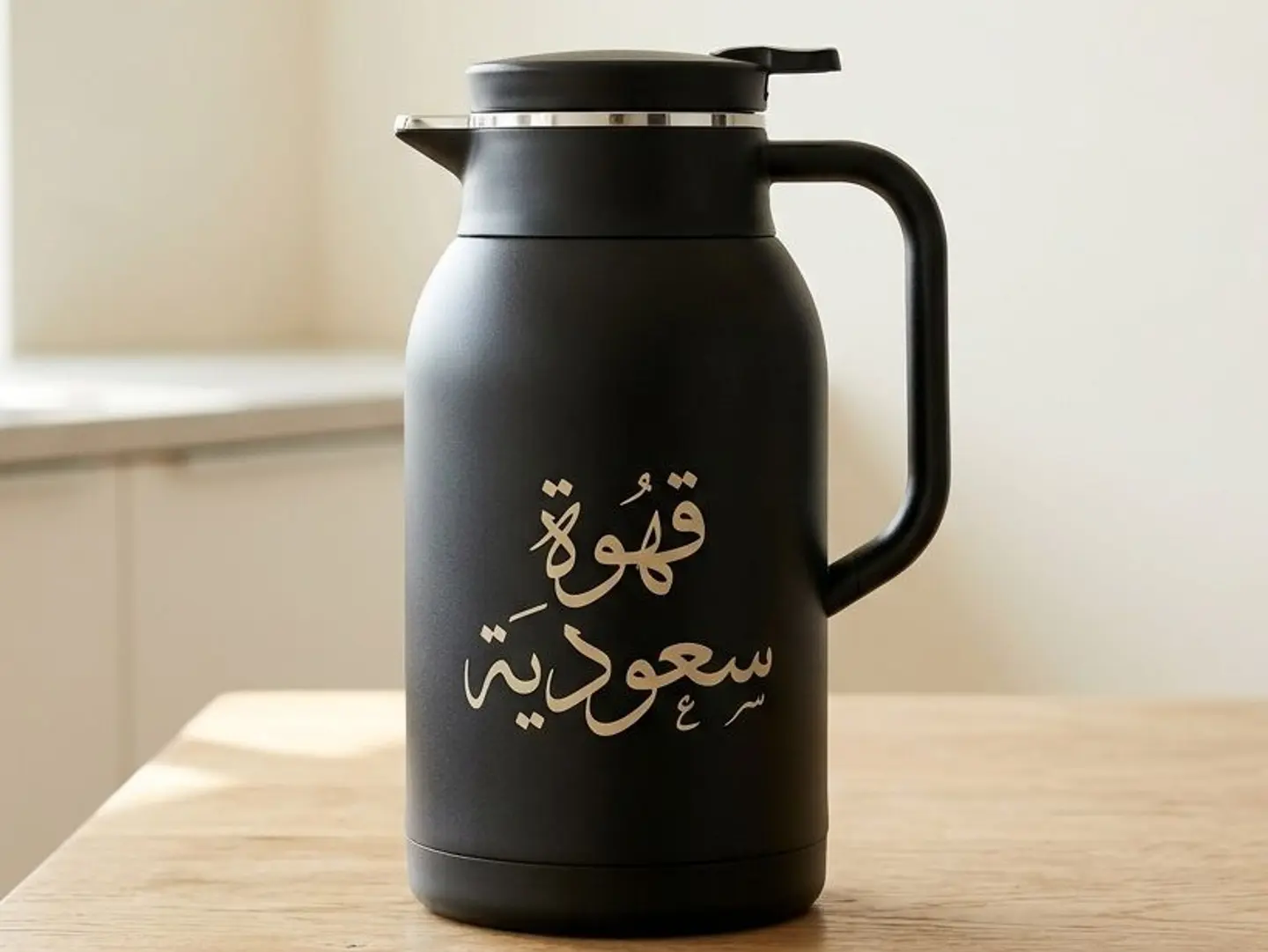 ترمس قهوة سعودية 1 لتر