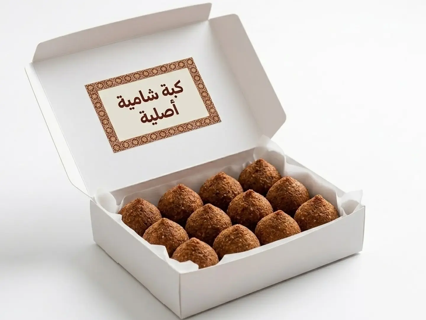 Meat Kibbeh Box   10 Pcs