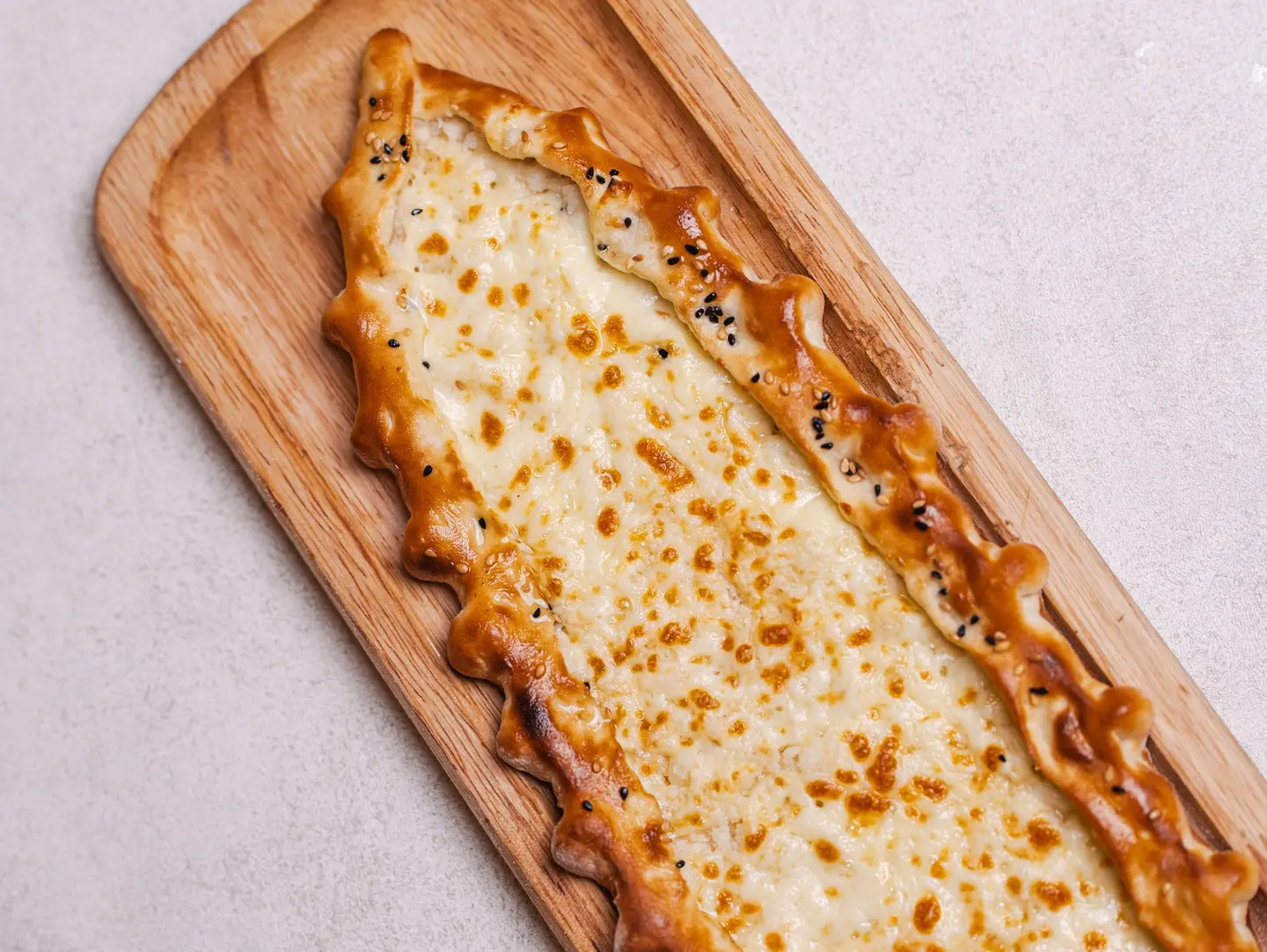 Manakish With Akkawi Cheese