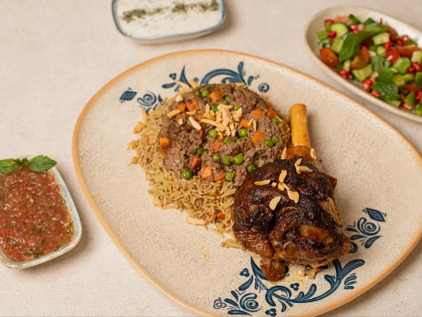 Lamb Chunk Ouzi