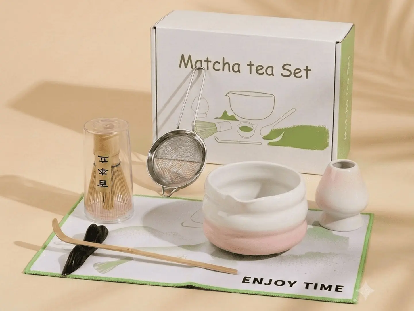 Pink Matcha Set