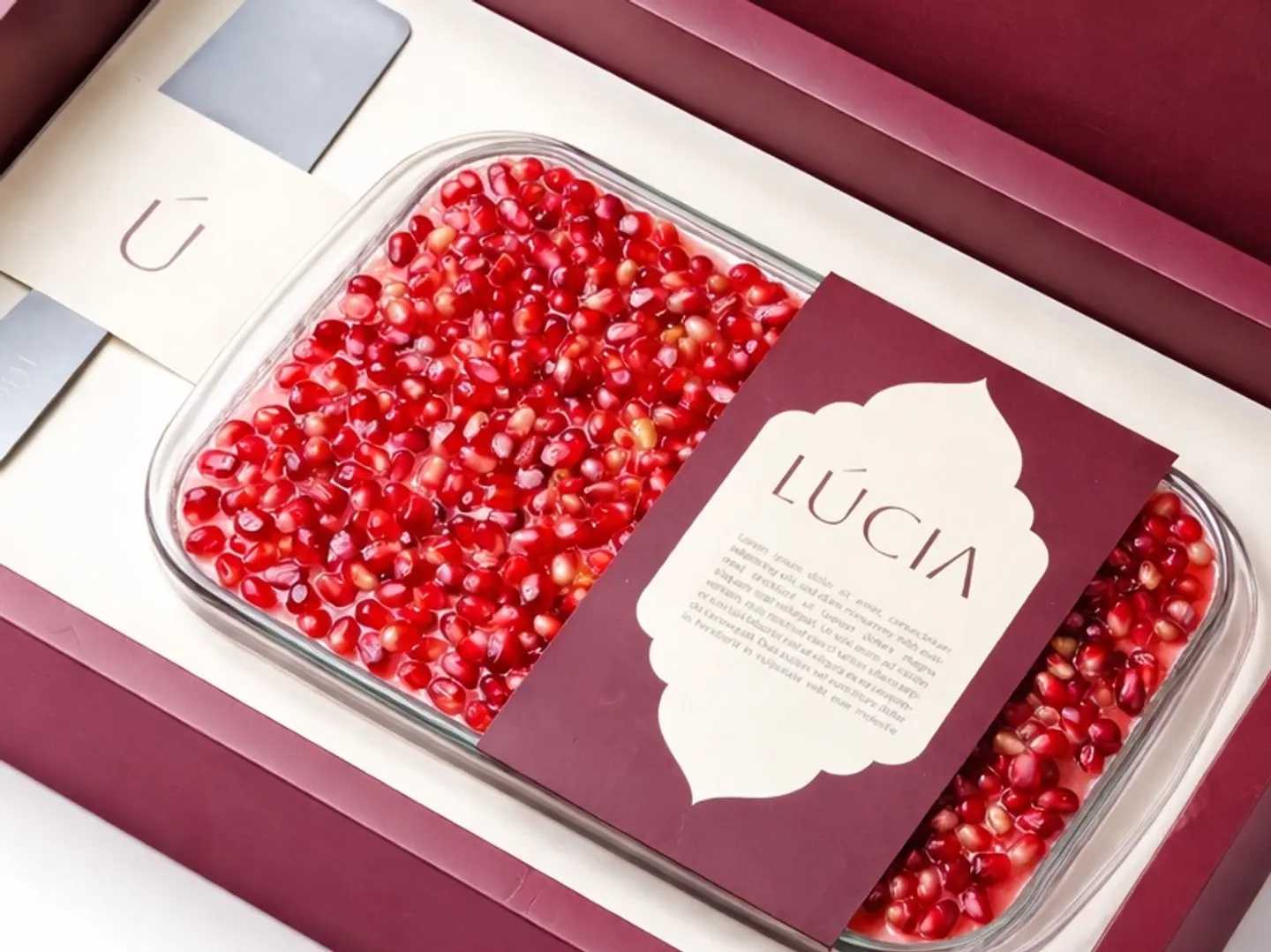 Pomegranate Cheesecake