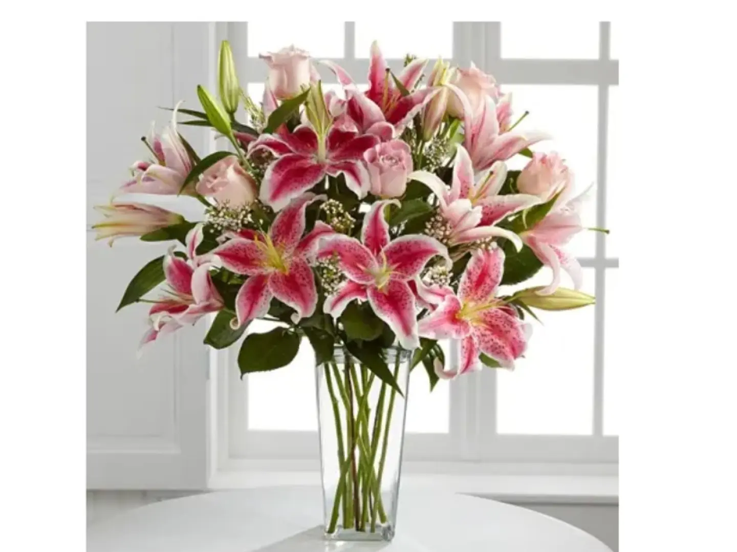 زهور زنبق لطيفة