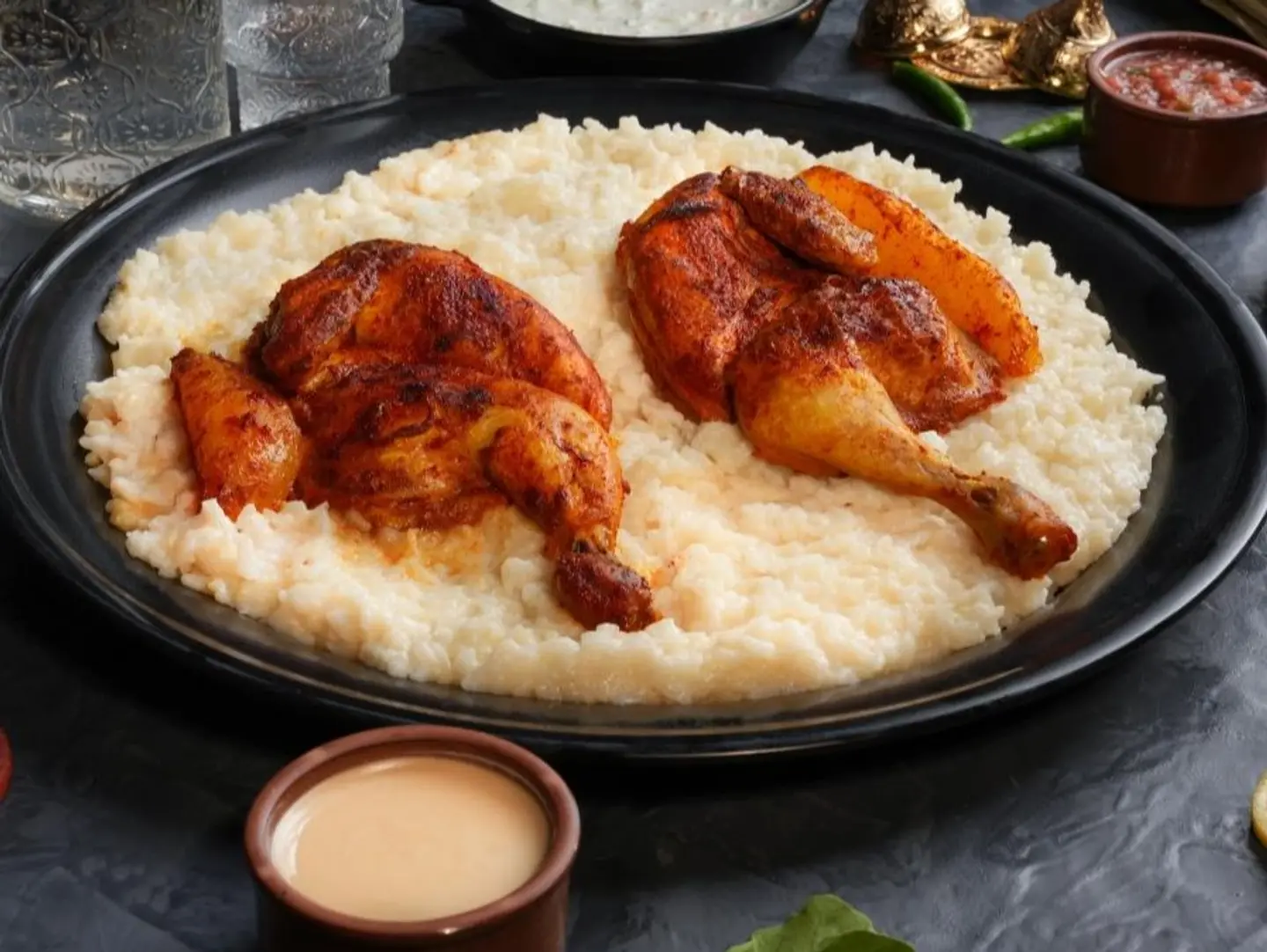 مضغوط سليق طائفي - نص حبة دجاج