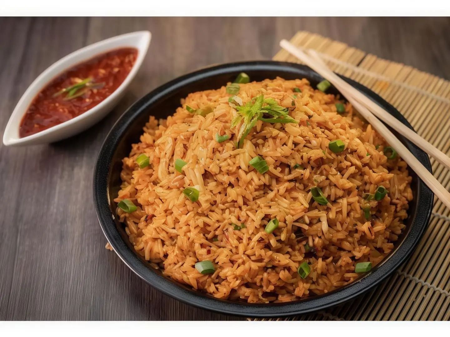 أرز مقلي شيزوان دجاج