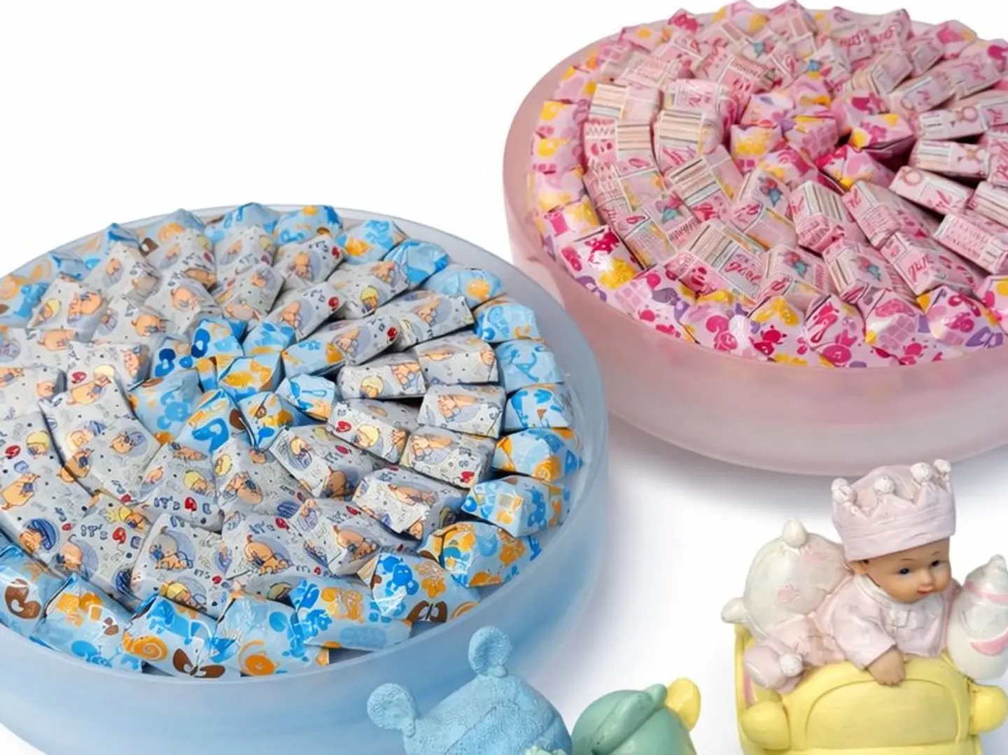 صحن شوكولاته مواليد