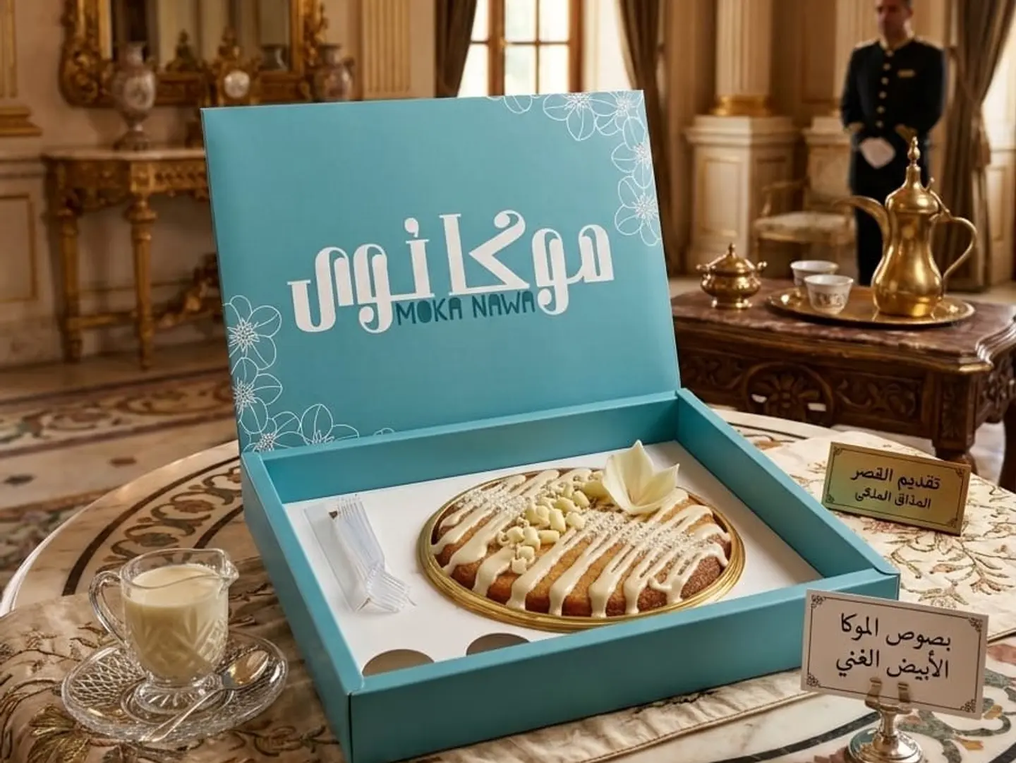 Mocca Cream Basbousa