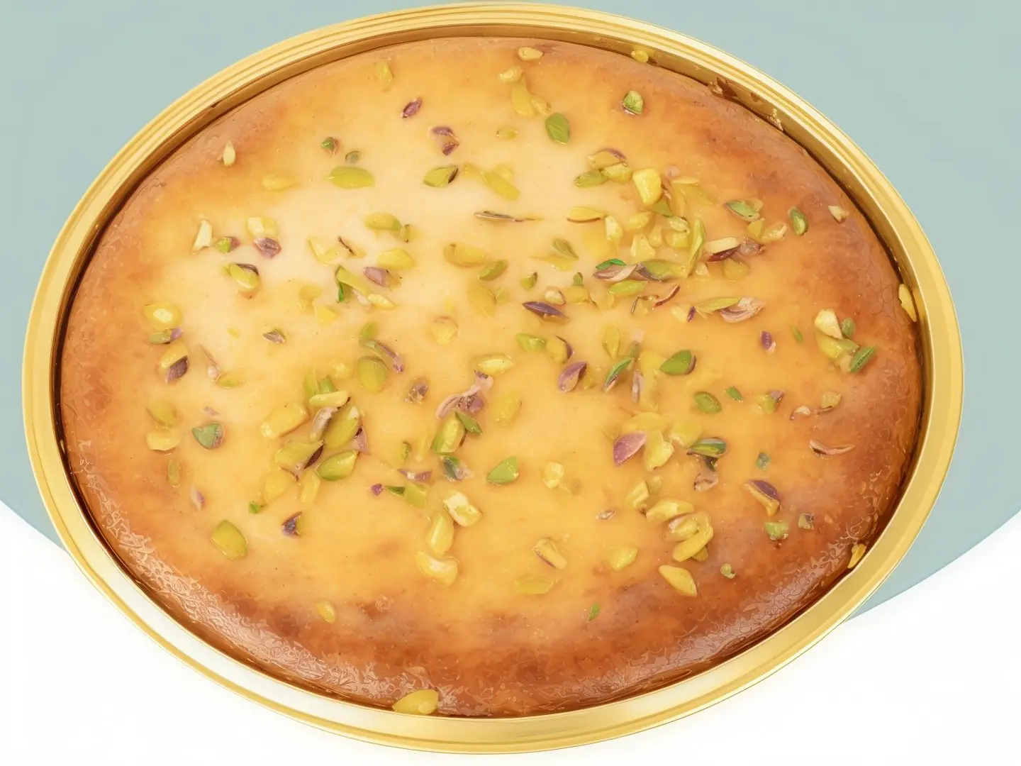 Basbousa With Cream