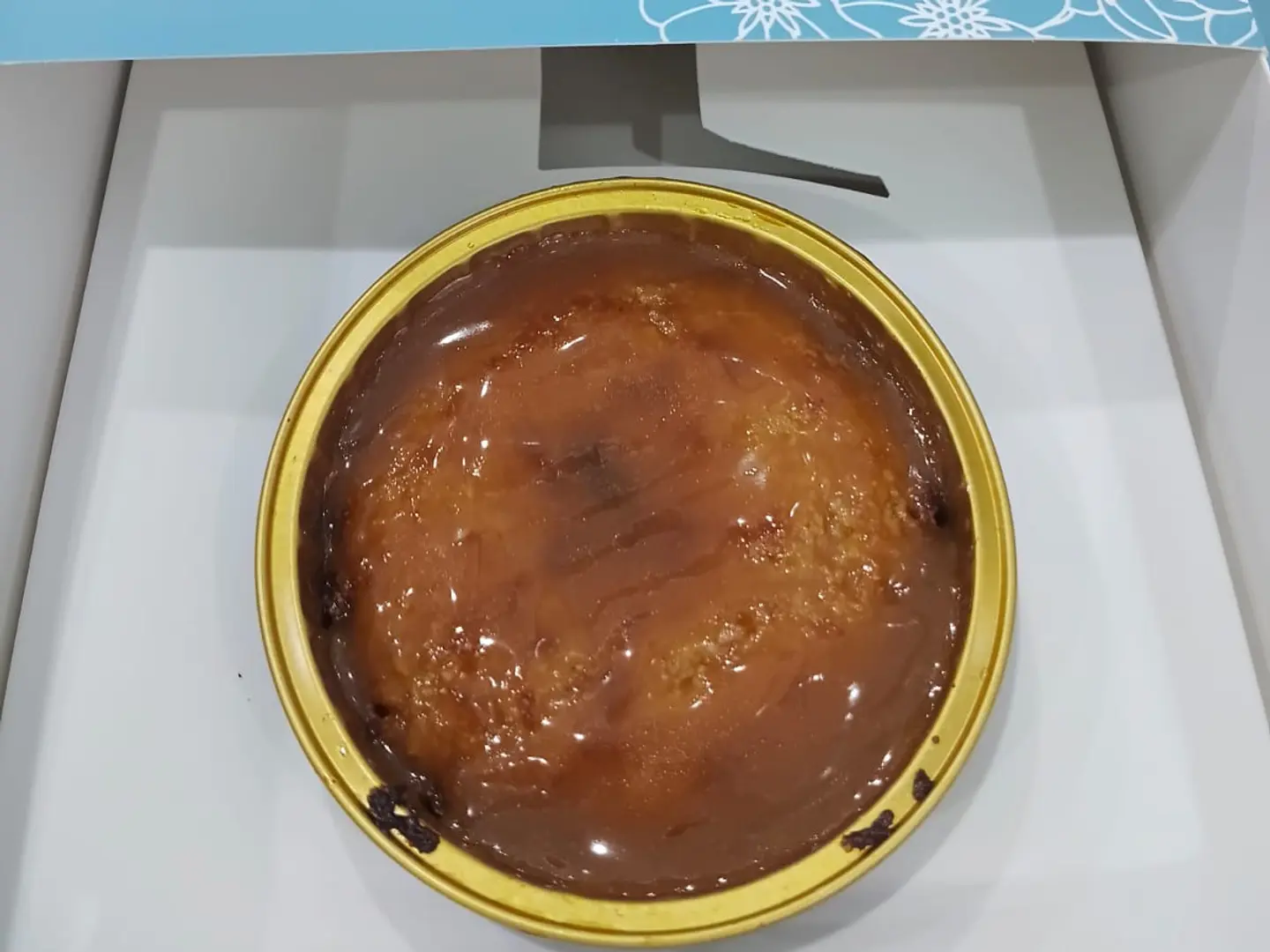 Cup Of Toasted Milk Basbousa Plain, Caramel