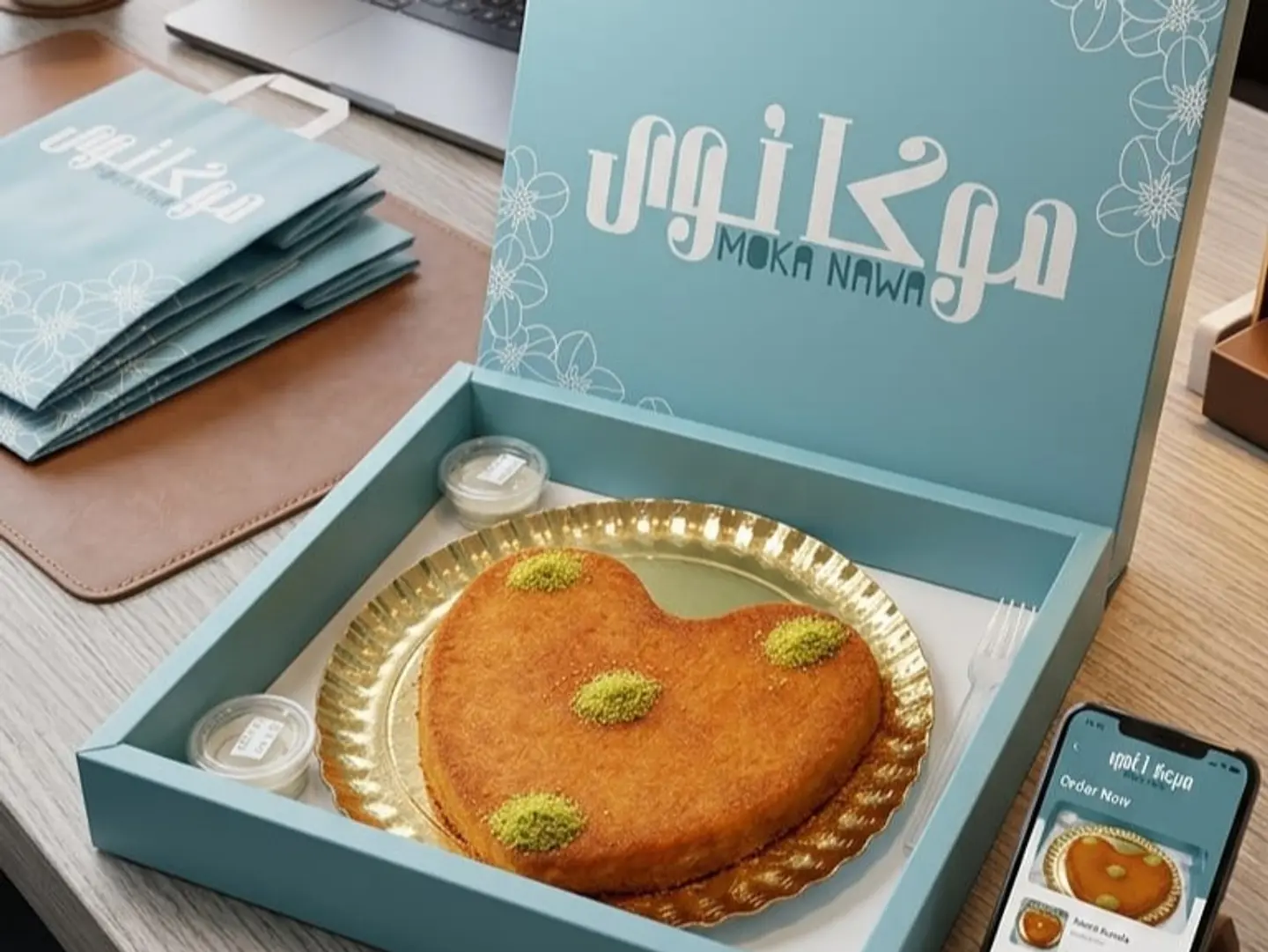 Kunafa With Cream Filling