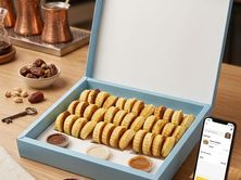 معمول قشطة تمر وسط