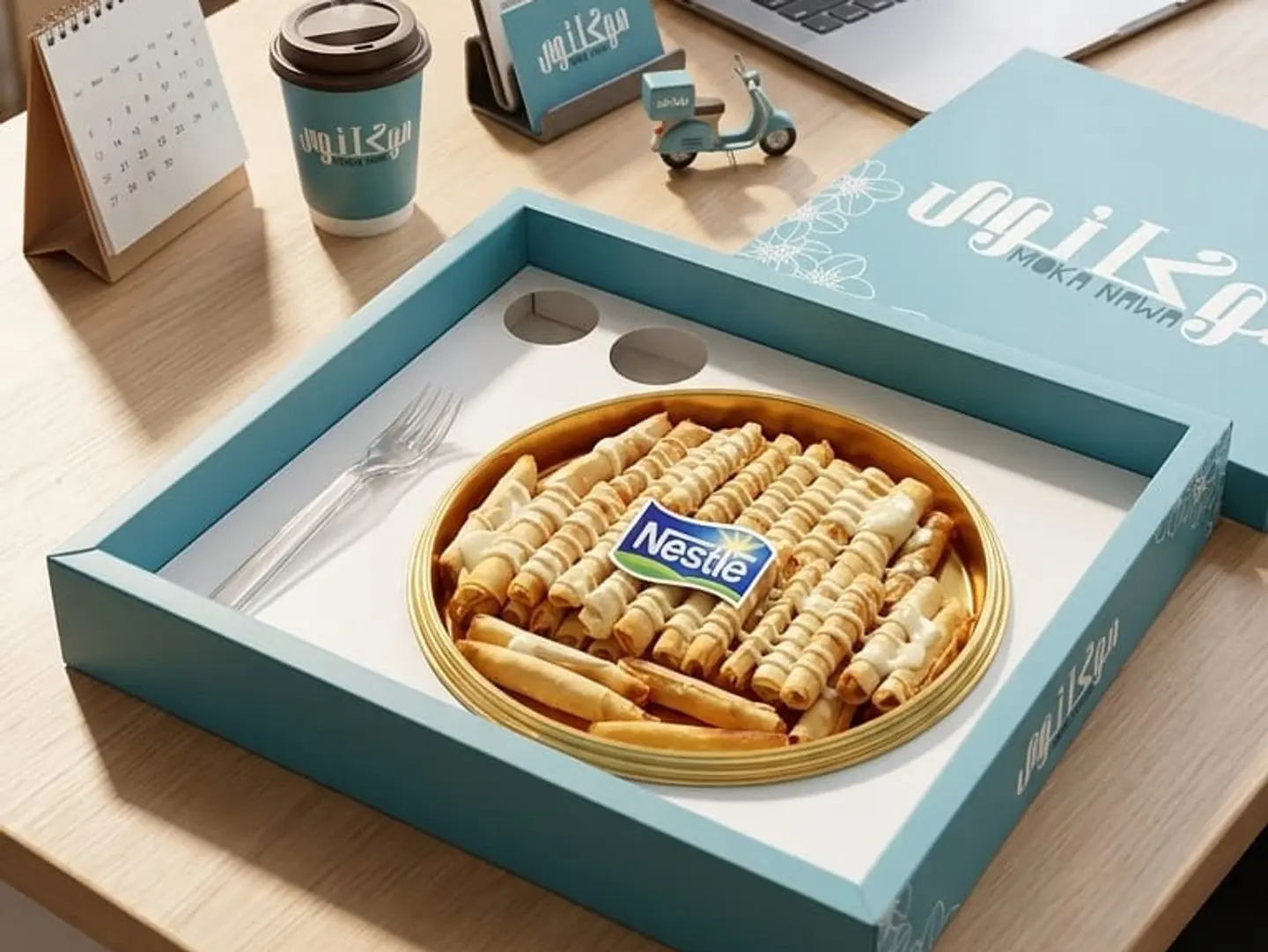 Large Néstle Cheese Sticks Box