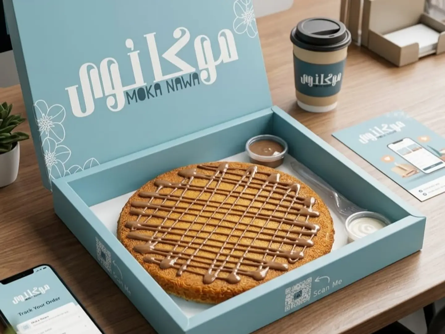 كنافة قشطة صوص موكا كبير