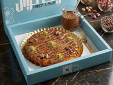 كنافة حشوة نوتيلا صوص نوتيلا وسط