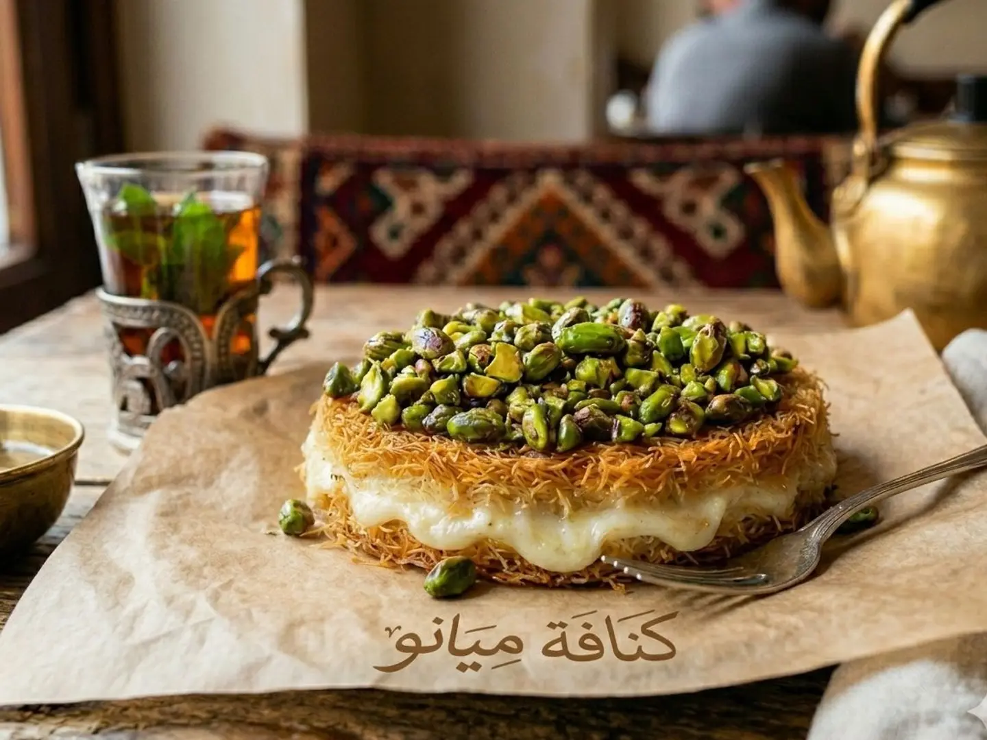 Mofastaqa Kunafa With Cheese   Medium