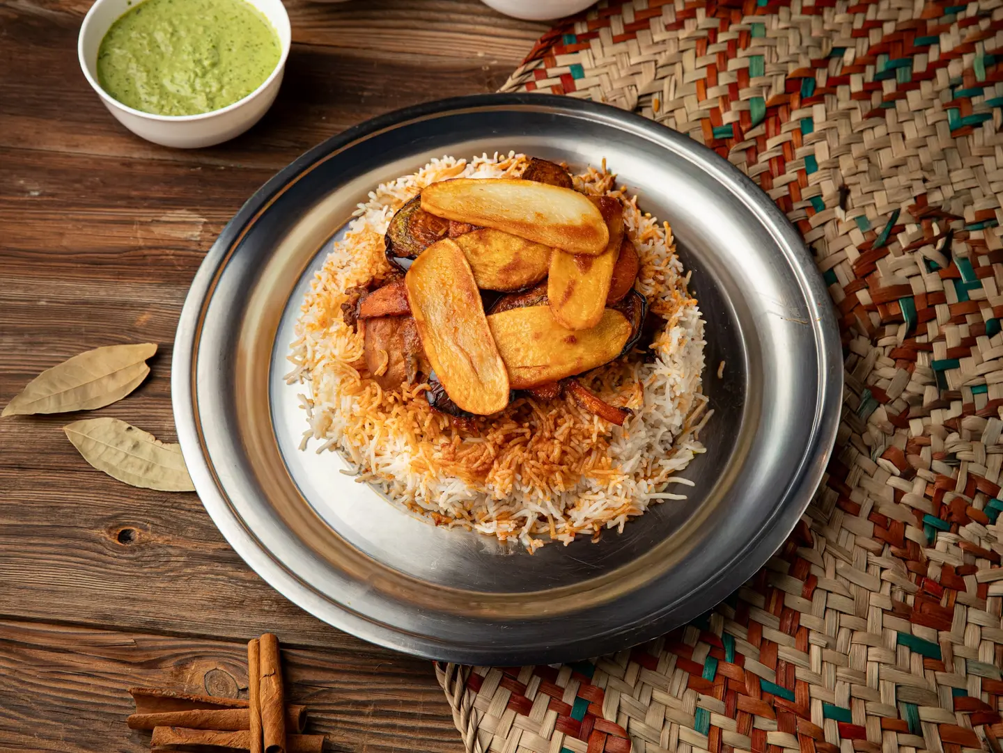 Maqluba Chicken - Whole Chicken With Rice