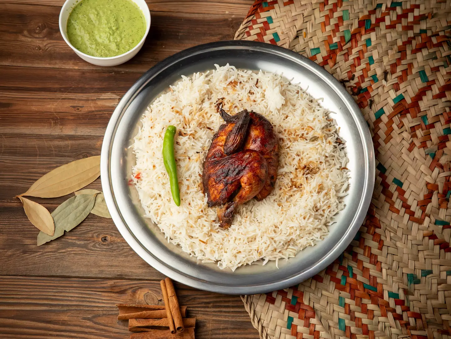 Grilled Chicken With Rice - Half Chicken With Rice