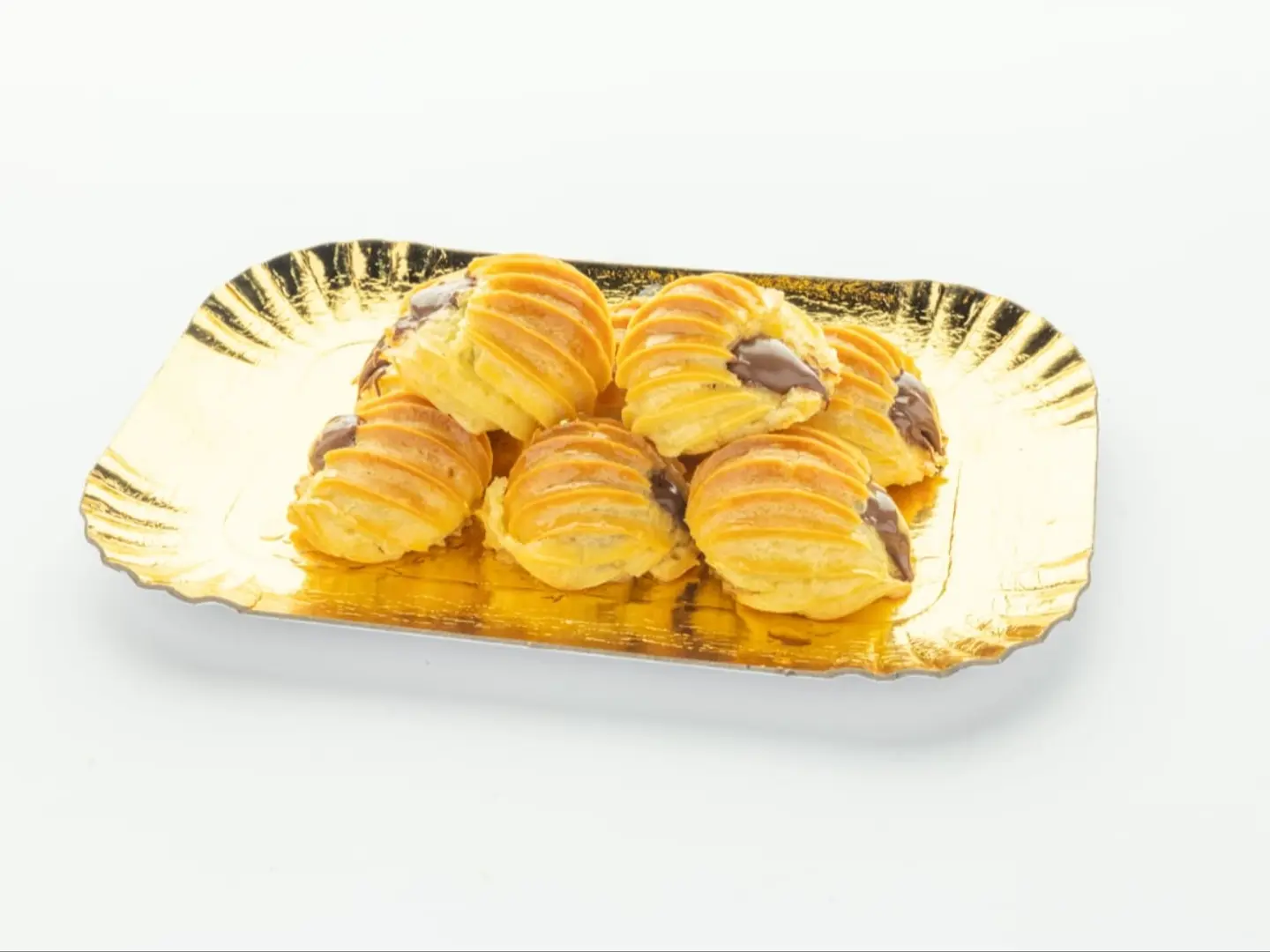 Grilled Balah El Sham With Nutella Filling