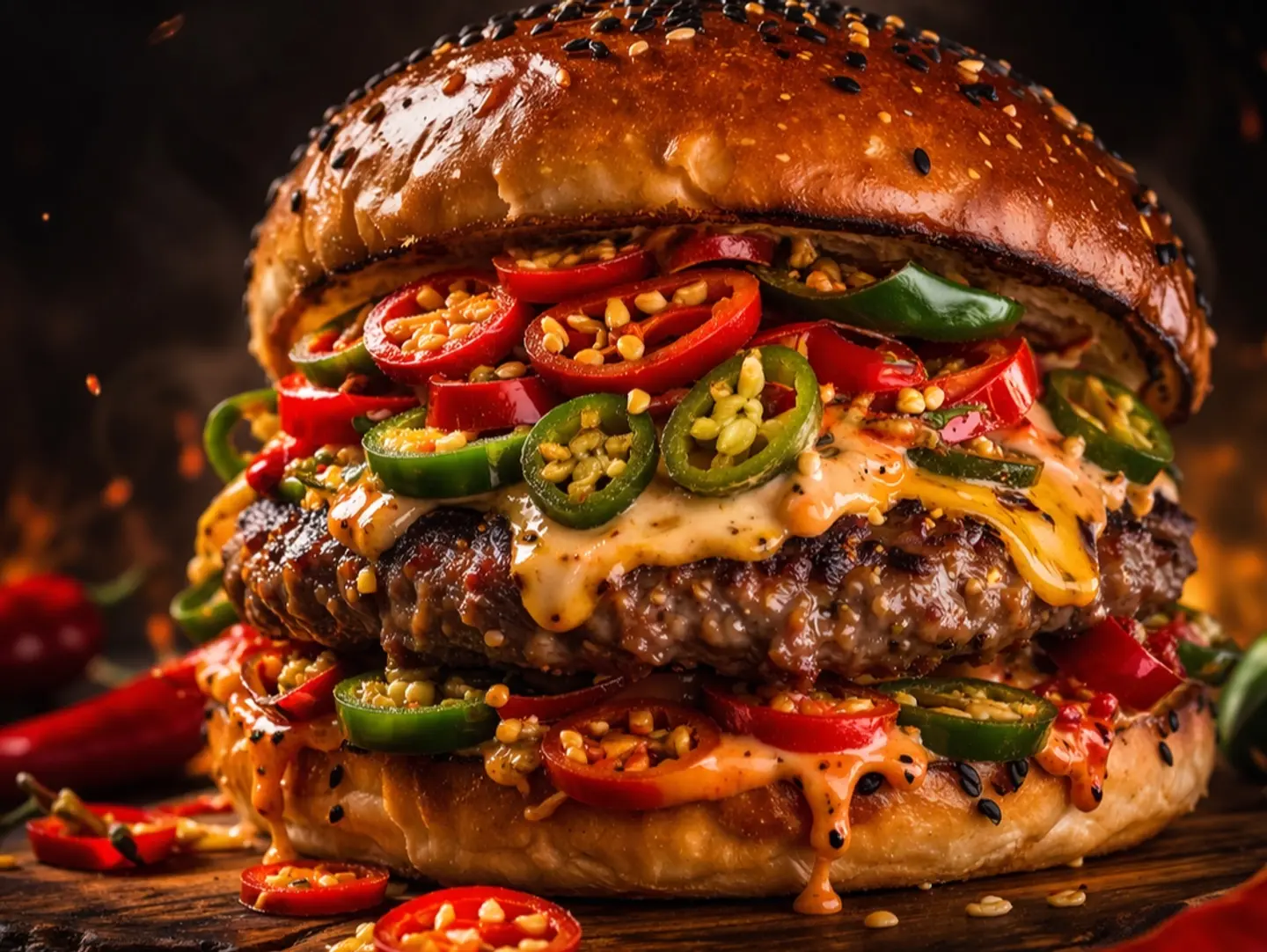 Chilli Burger - Sandwich