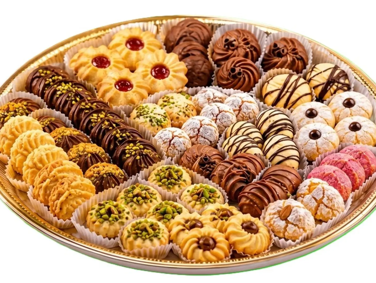 Maamoul And Petit Forms Of Various Types - A Quarter Kilo