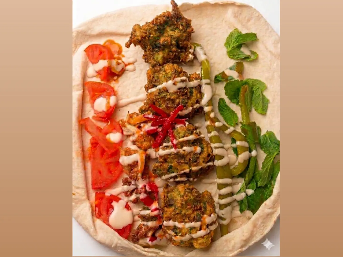 ساندويش عجة بالزهرة