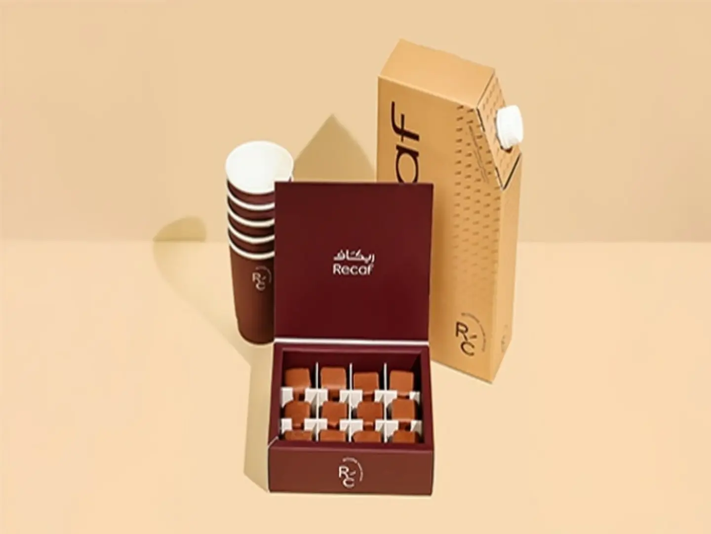 Salted Caramel Bites 12pc Box With 1 L Coffee