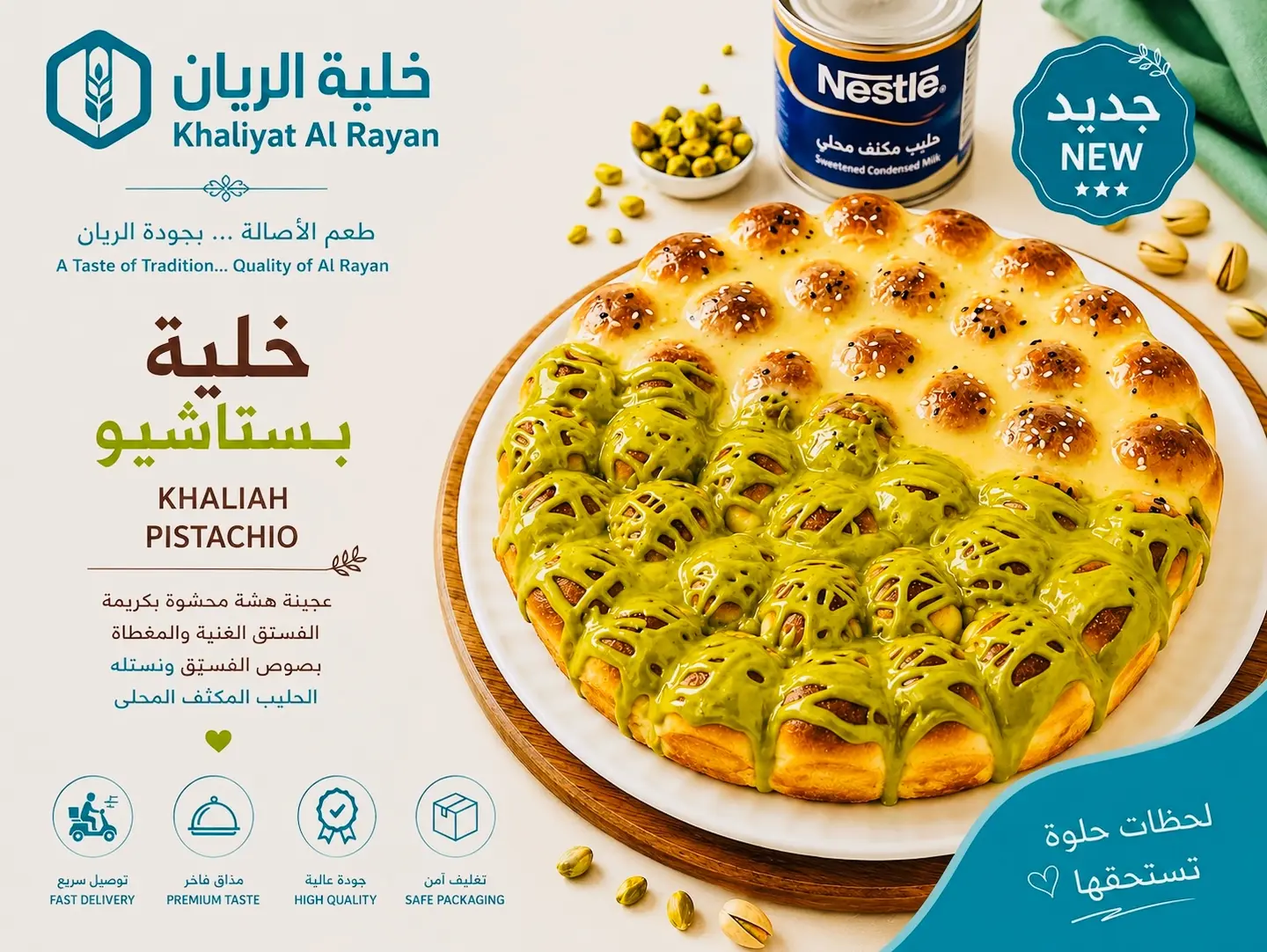 Pistachio Mix With Nestlé Khaliah - Small