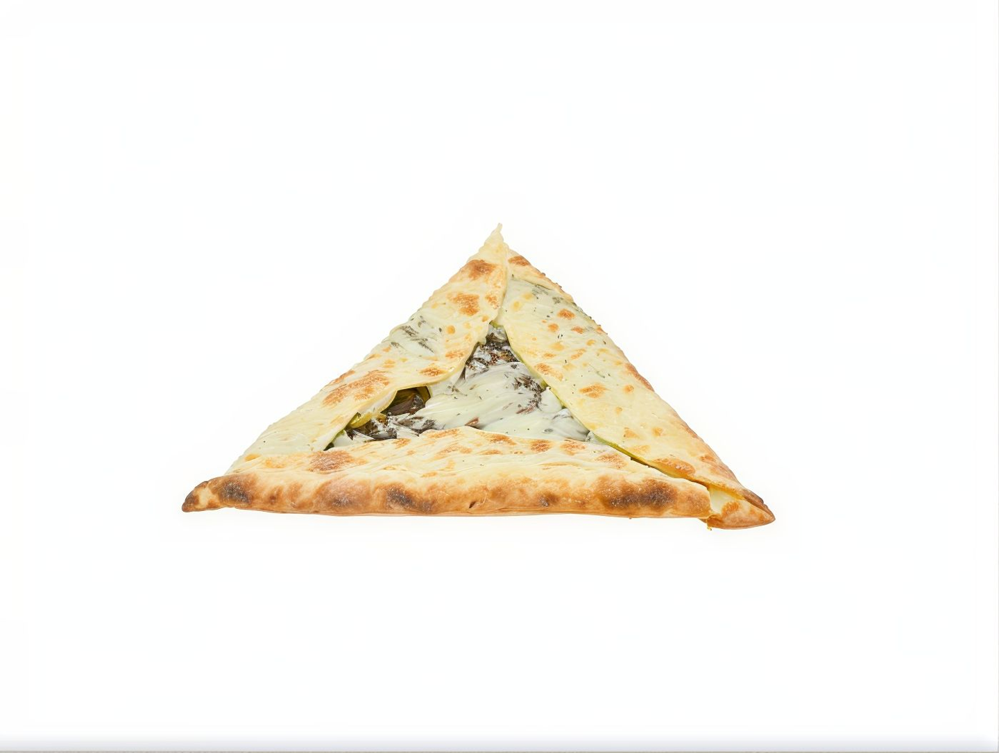 فطيرة سبانخ مع موزريلا