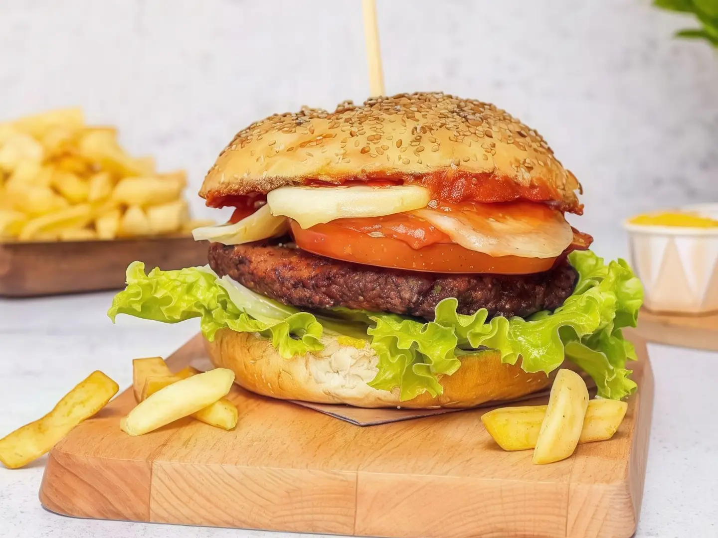 Spicy Beef Burger