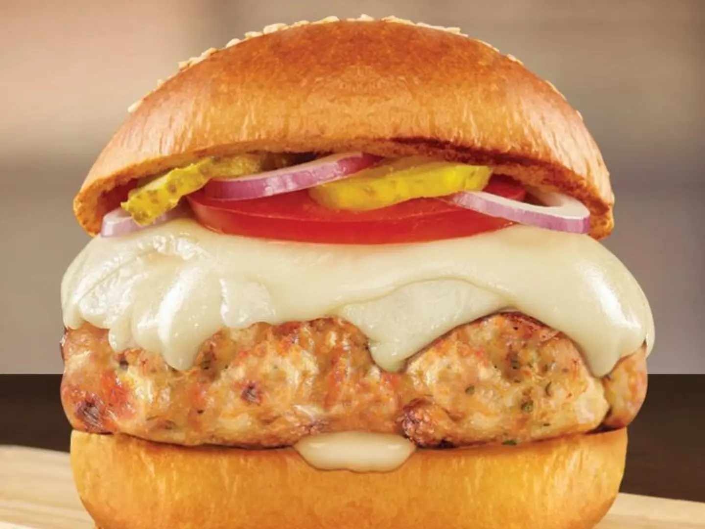 Crunchy Fried Chicken Burger