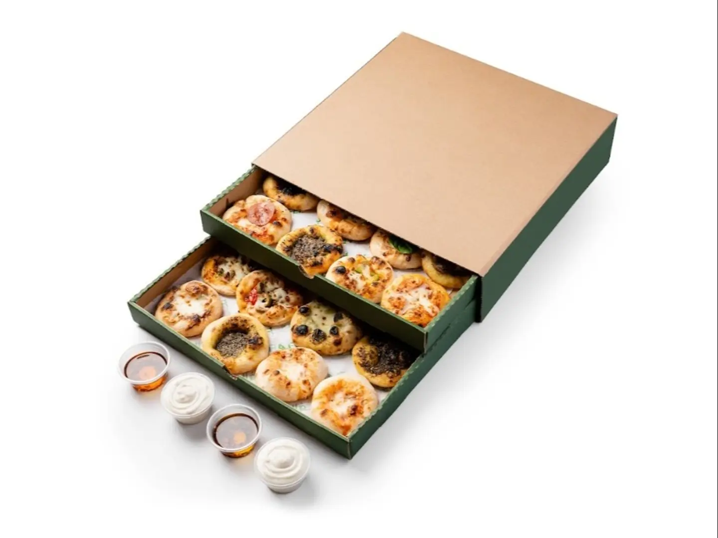 Large Box Of 32 Mini Napoli Pizzas