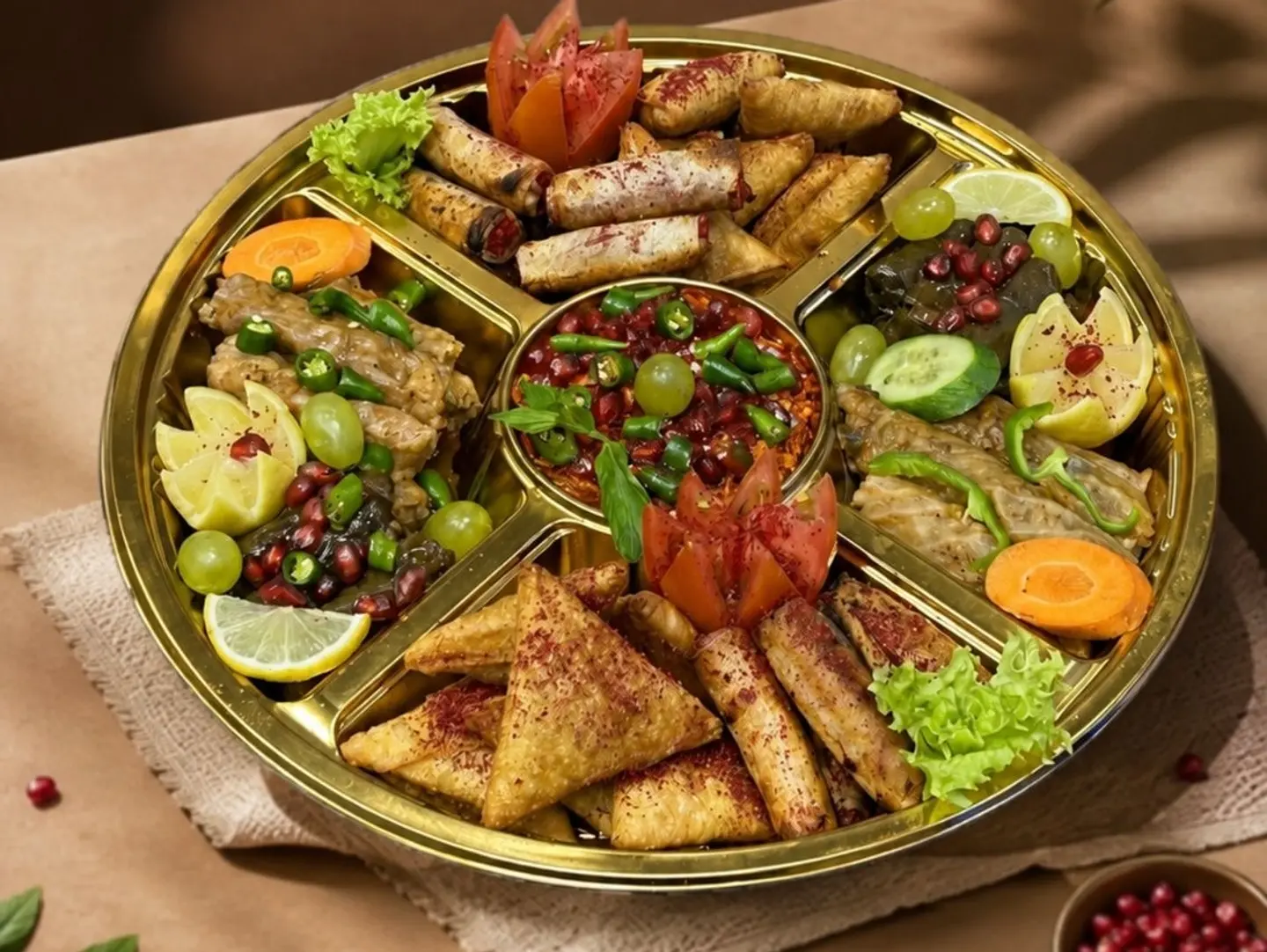 طبق الموالح المشكلة