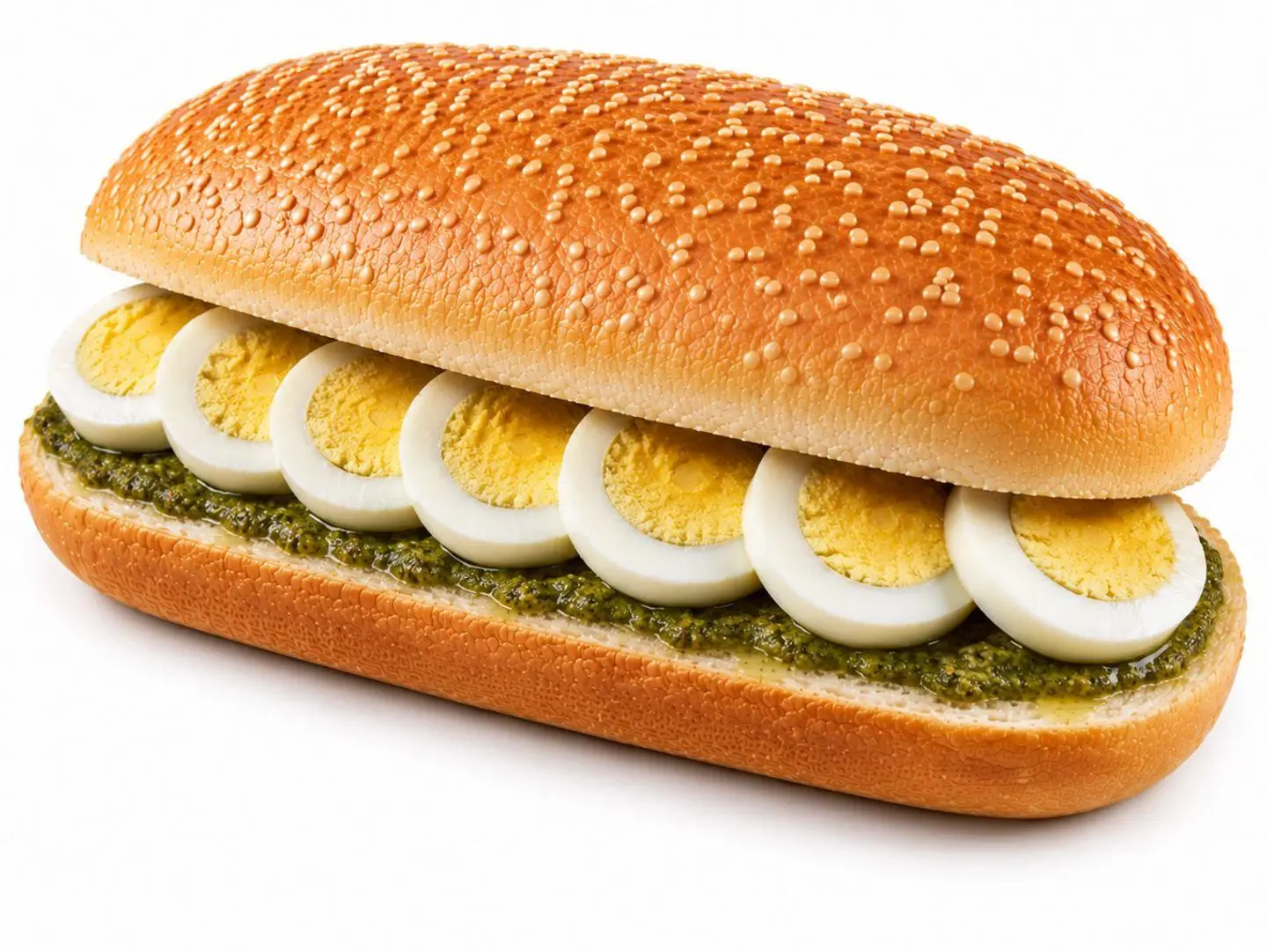Pesto Egg Sandwich