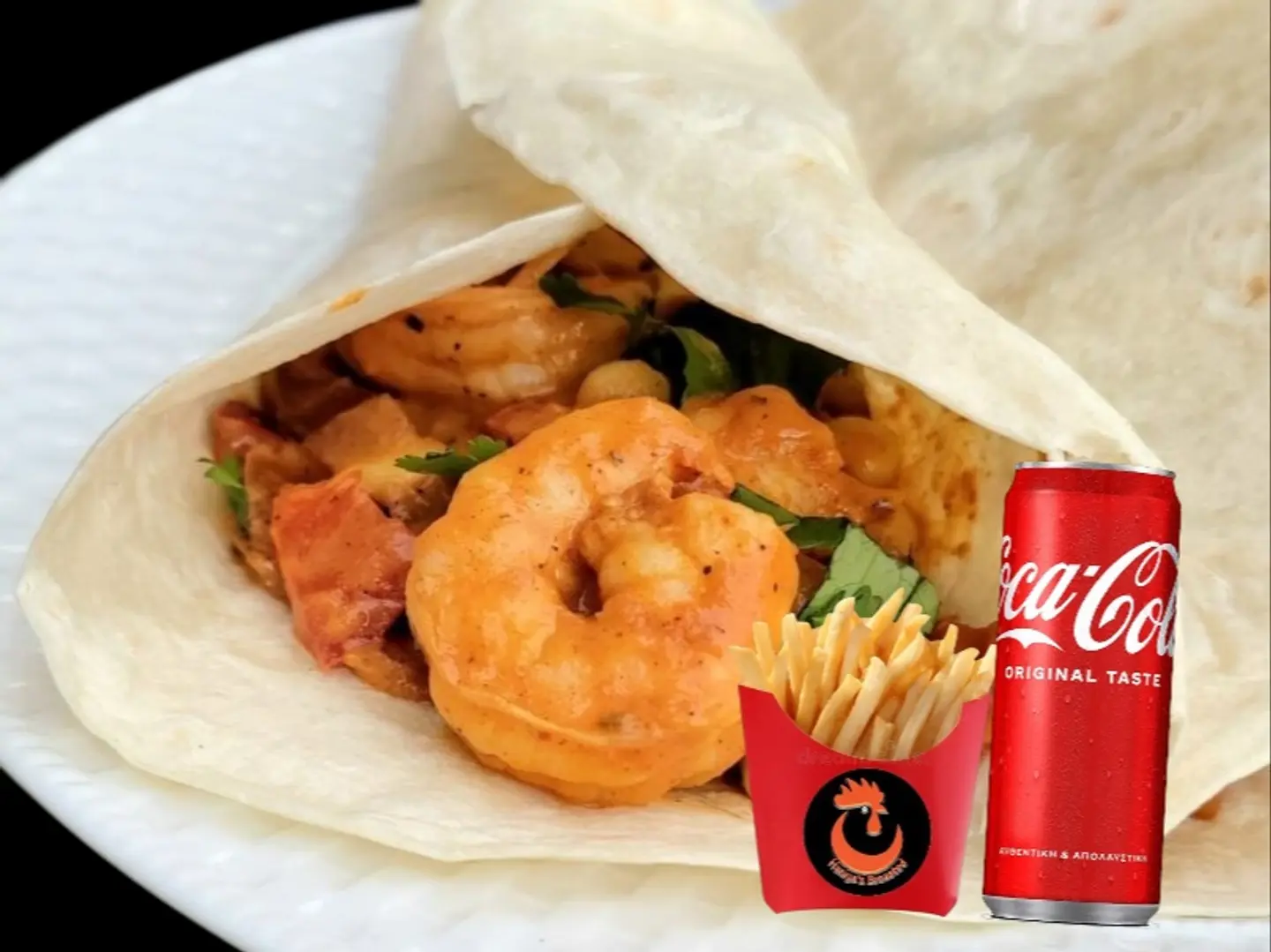 Shrimp Tortilla Meal Spicy