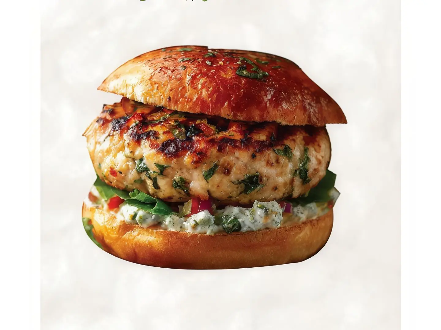 Greek Chicken Burger