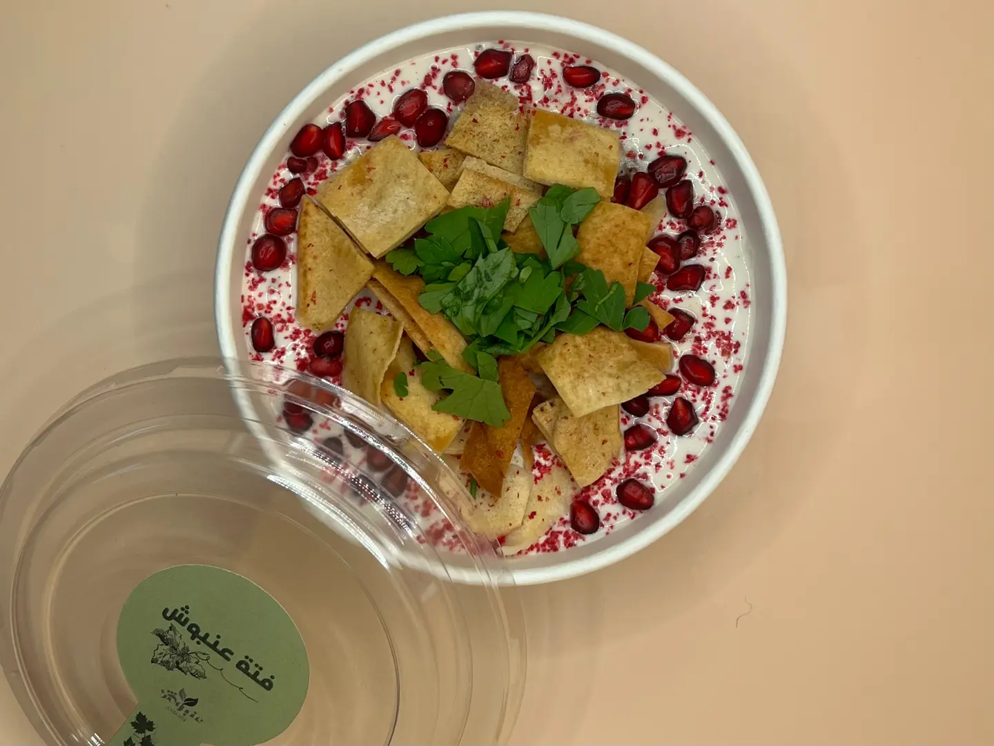 فتة ورق العنب