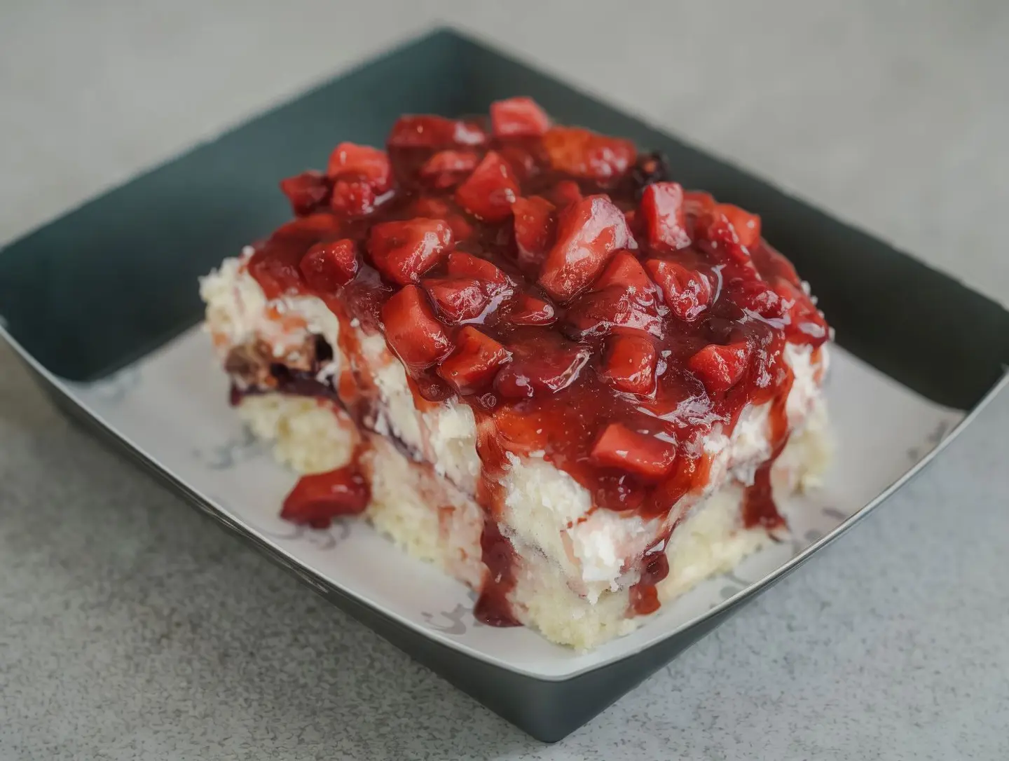 Coconut Berry Pudding