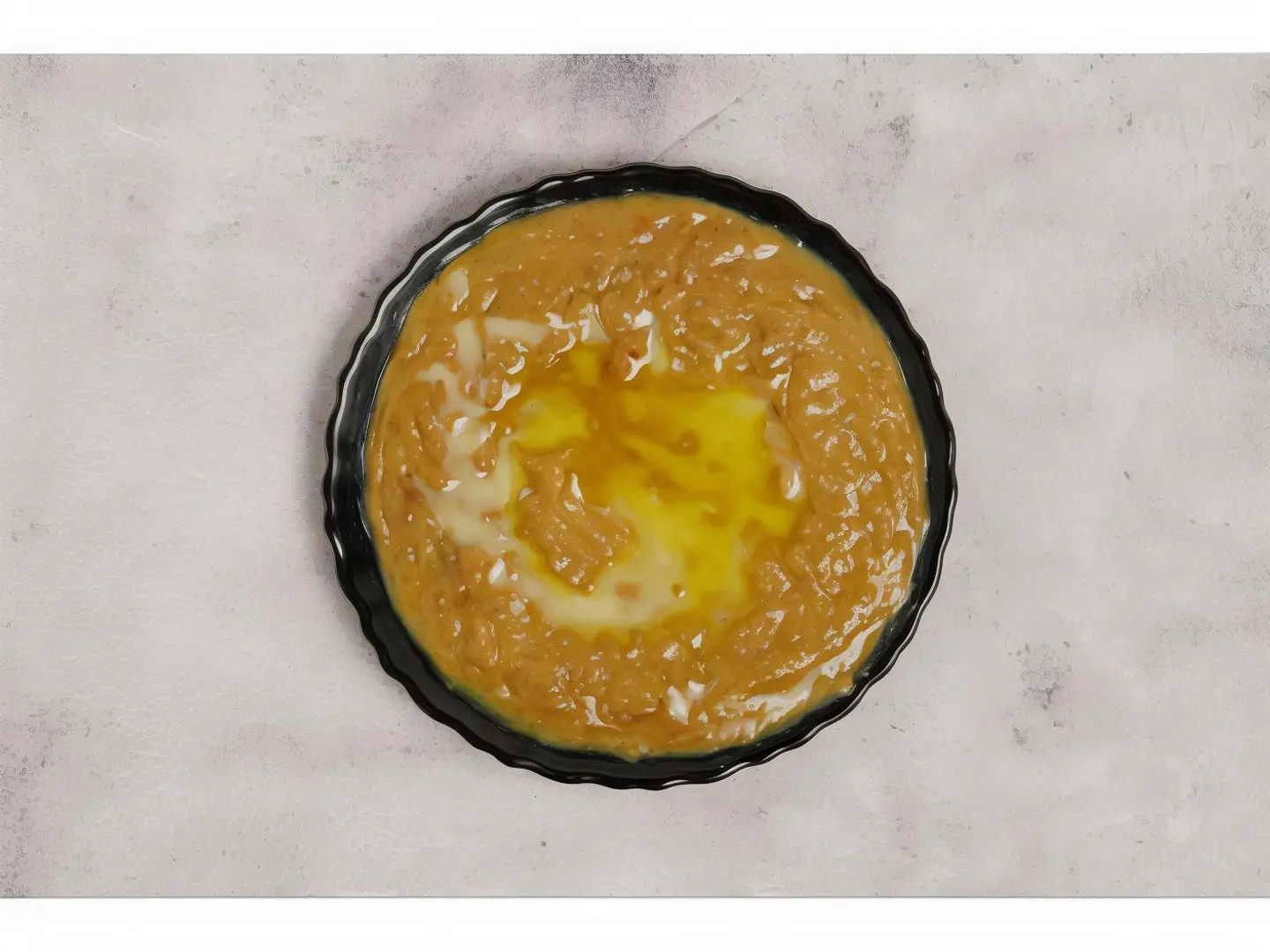 فول مع الجبن