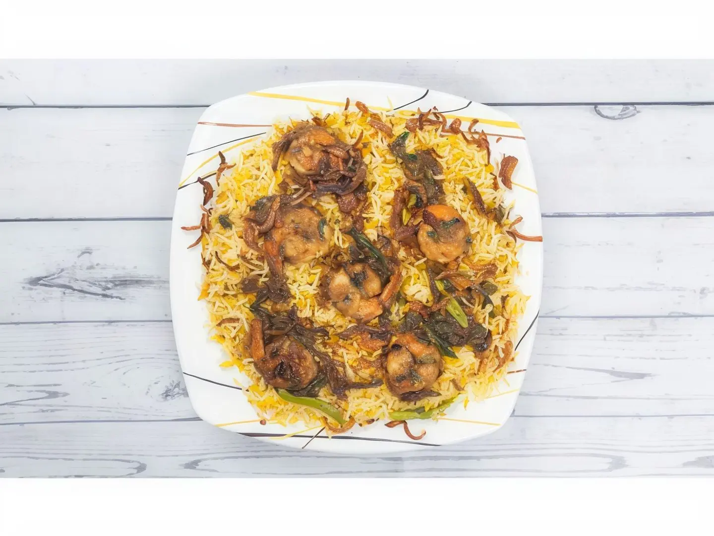 Half Regular Biryani