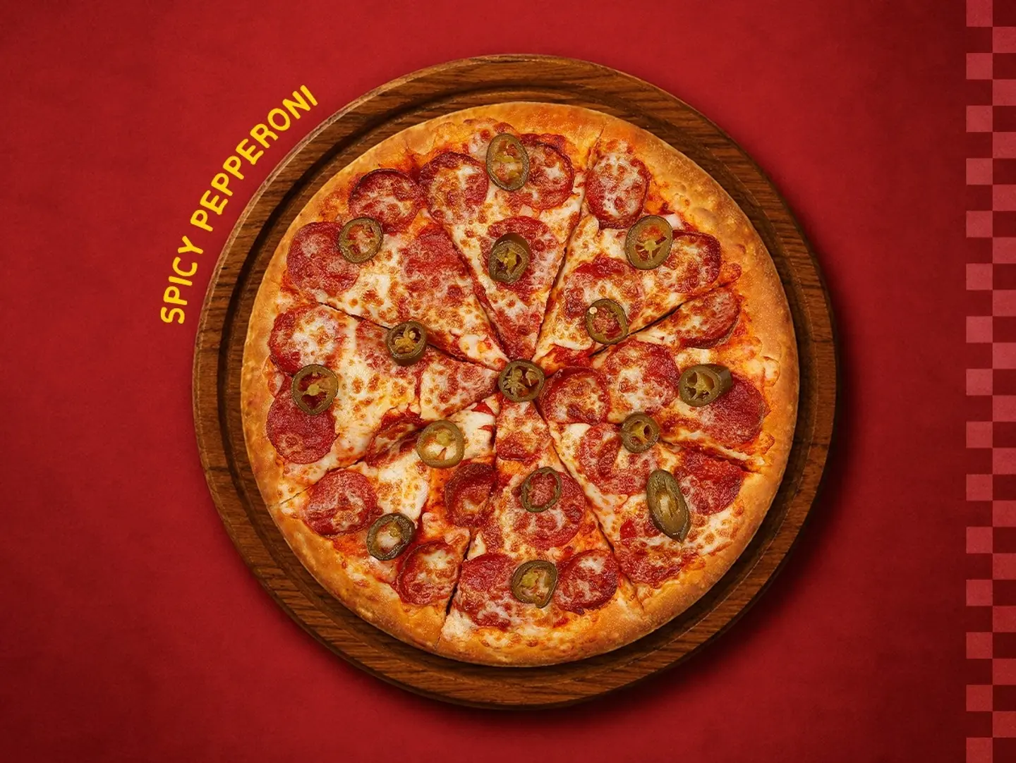 Spicy Pepperoni Pizza - Small