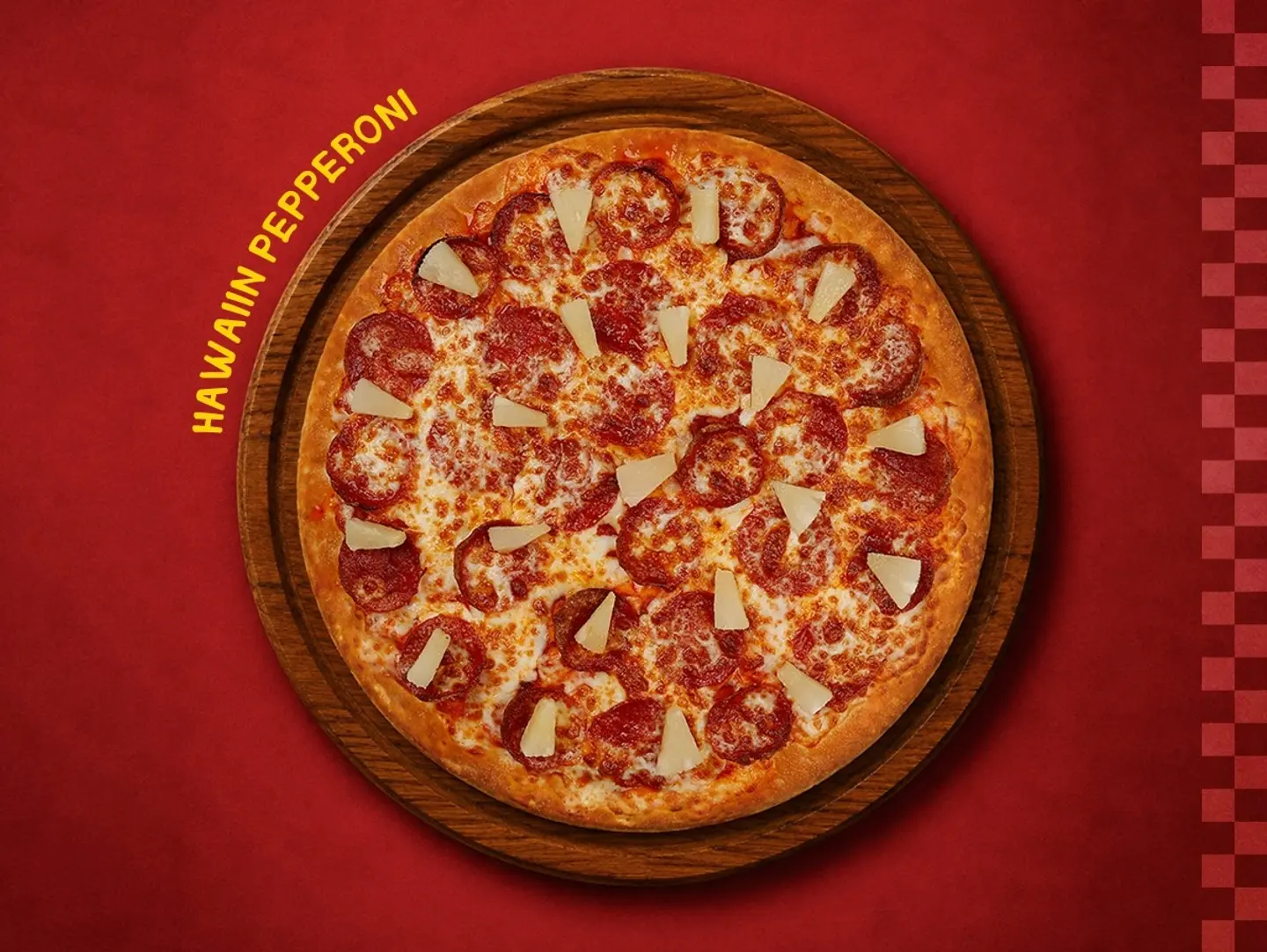 Hawaiian Pepperoni Pizza - Small