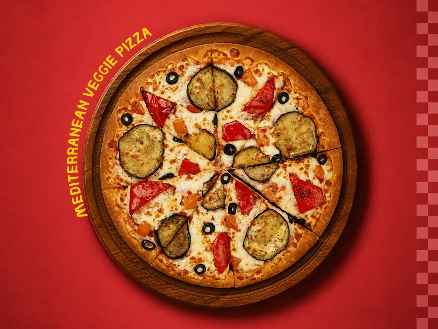 Mediterranean Veggie Pizza - Small